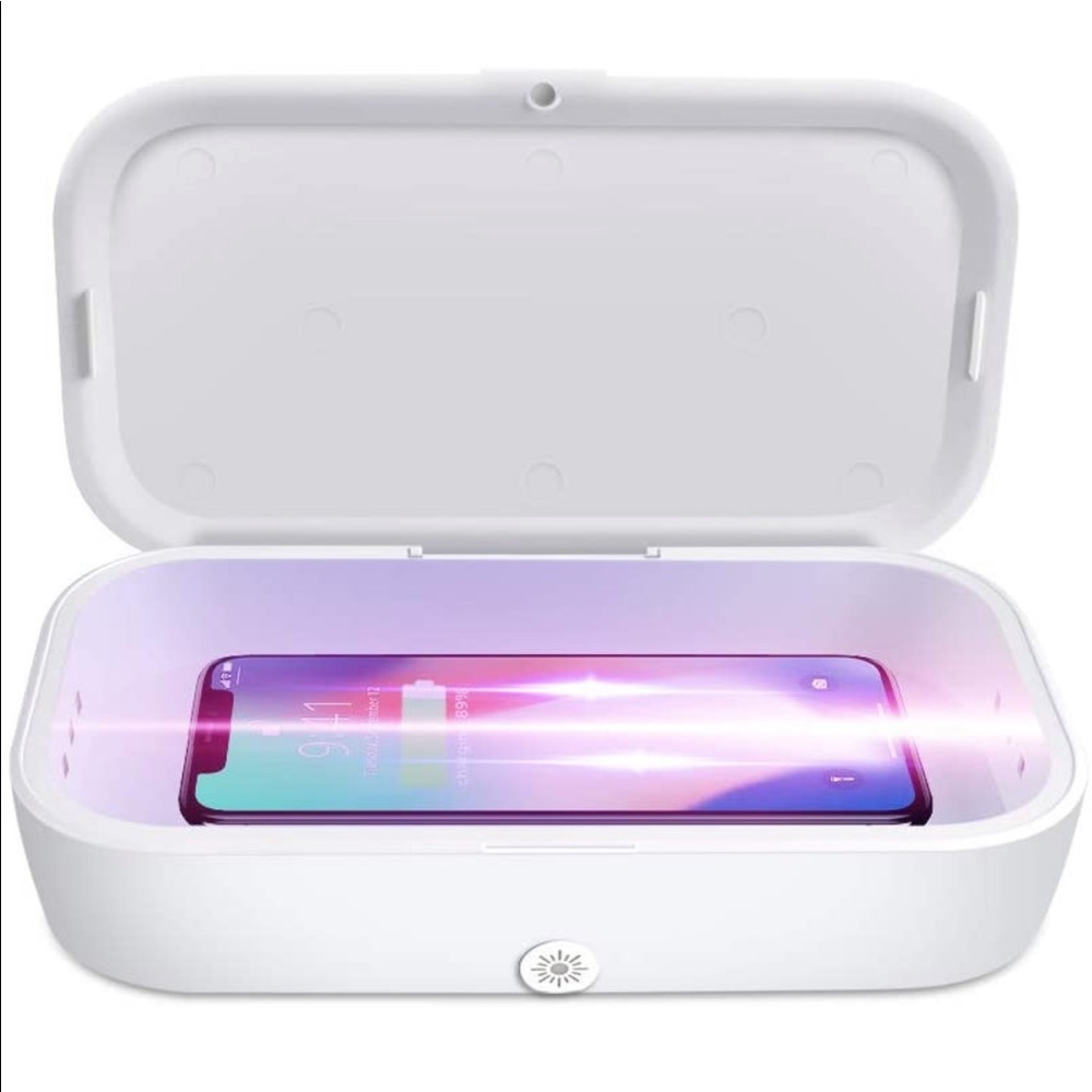 UV Phone Disinfection Wireless Charger Box